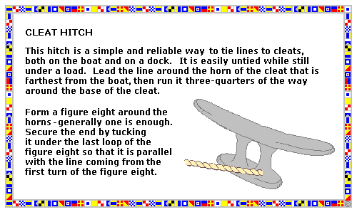 Cleat Hitch